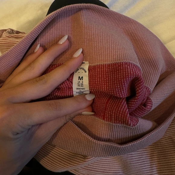 The Upside Leggings/Bra Set Dusty Pink Rose - Picture 4 of 5